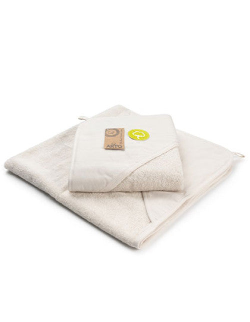 ARTG - PRINT-Me® Baby Hooded Towel - Cream