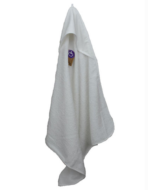 ARTG - PRINT-Me® Baby Hooded Towel - White