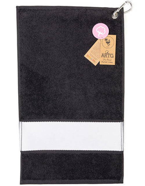 ARTG - SUBLI-Me® GOLF Towel - Black