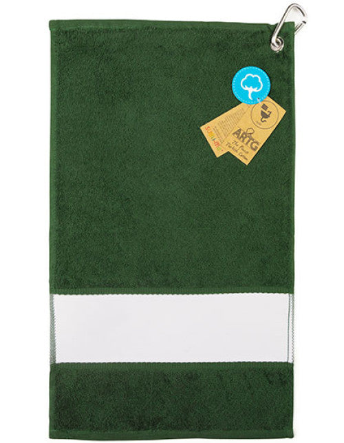 ARTG - SUBLI-Me® GOLF Towel - Dark Green