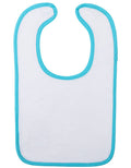 White / Aqua Blue