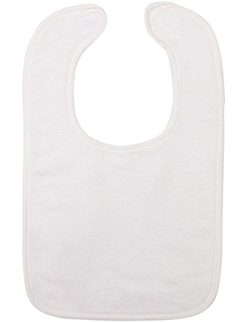 ARTG - Babiezz® ALL-Over Sublimation Baby Bib - White