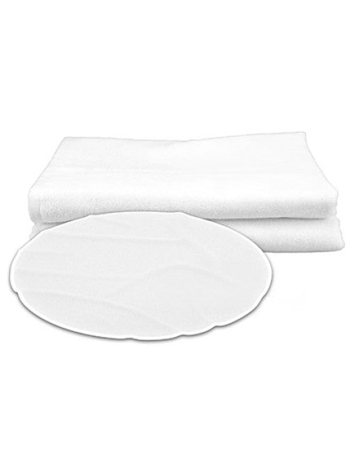 ARTG - SUBLI-Me ALL-OVER Round Towel - White
