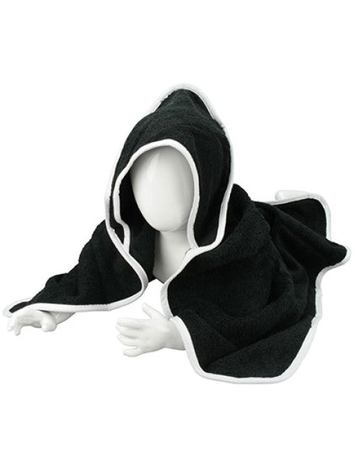 ARTG - Babiezz® Hooded Towel - Black