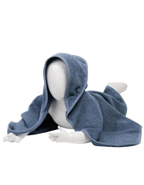 ARTG - Babiezz® Hooded Towel - Jeans Blue