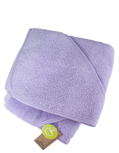 ARTG - Babiezz® Hooded Towel - Light Purple