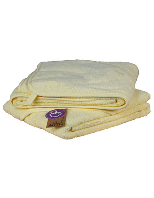 ARTG - Babiezz® Hooded Towel - Pastel Yellow