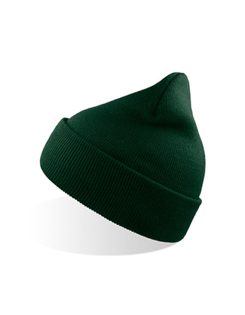 Atlantis Headwear - Wind Beanie Recycled - Bottle Green