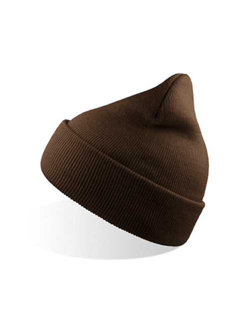 Atlantis Headwear - Wind Beanie Recycled - Brown