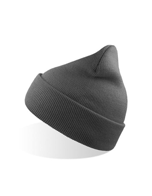 Atlantis Headwear - Wind Beanie Recycled - Dark Grey