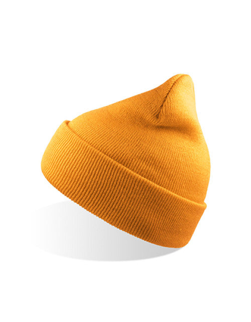 Atlantis Headwear - Wind Beanie Recycled - Gold Yellow