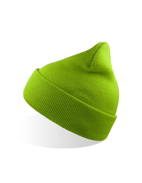 Atlantis Headwear - Wind Beanie Recycled - Lime Green