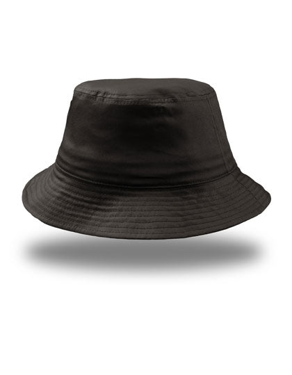 Atlantis Headwear - Bucket Cotton Hoed - Black