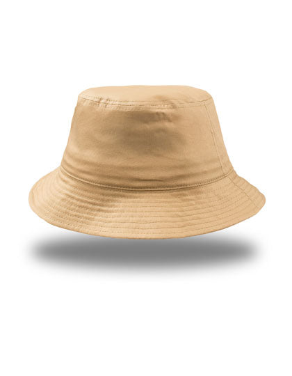 Atlantis Headwear - Bucket Cotton Hoed - Khaki