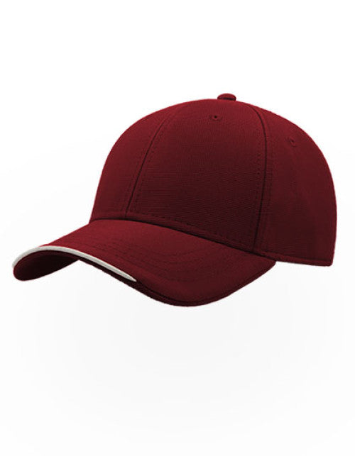 Atlantis Headwear - Estoril Cap Recycled - Burgundy