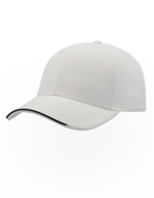 Atlantis Headwear - Estoril Cap Recycled - White