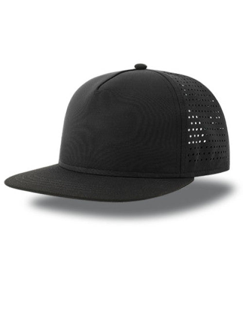 Atlantis Headwear - Bank Five Cap Recycled - Black