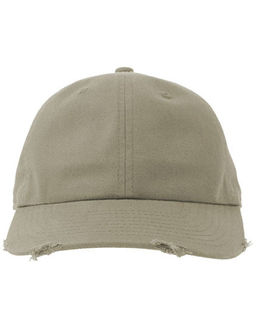 Atlantis Headwear - Dad Hat Destroyed-S - Grey