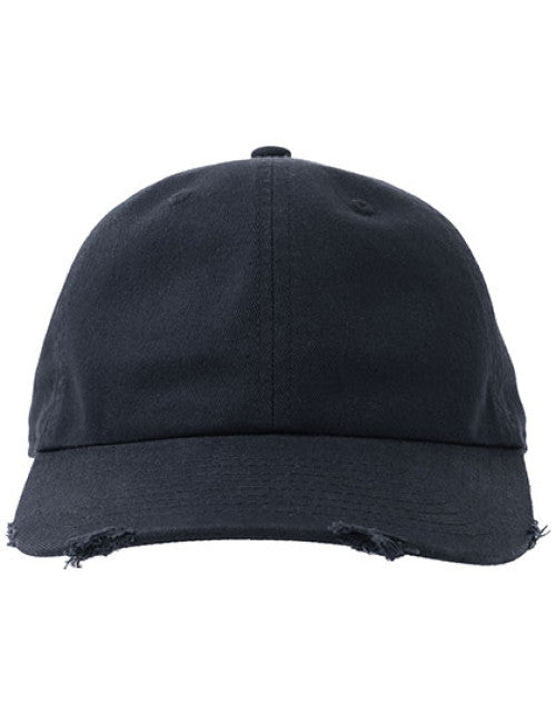 Atlantis Headwear - Dad Hat Destroyed-S - Navy