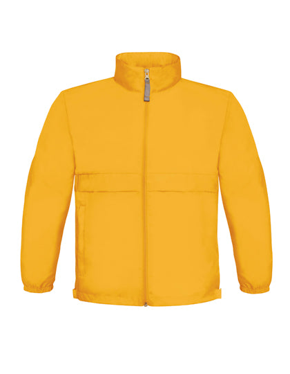 B&C - Sirocco Kinder Windbreaker Jas - Gold