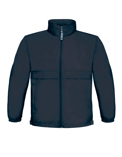 B&C - Sirocco Kinder Windbreaker Jas - Navy