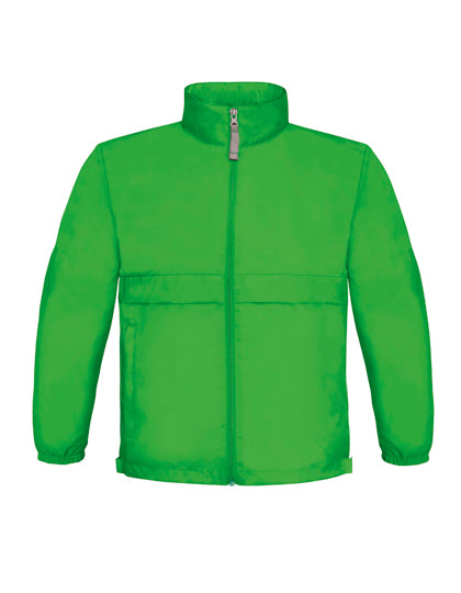 B&C - Sirocco Kinder Windbreaker Jas - Real Green