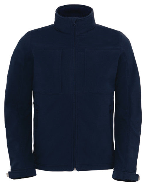 B&C COLLECTION - Men´s Hooded Softshell - Navy