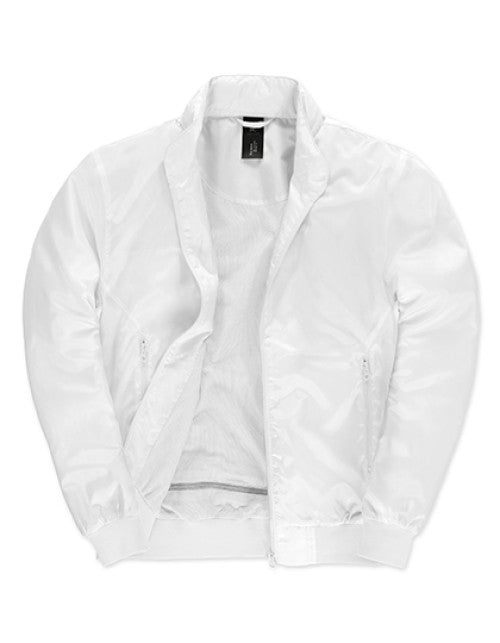B&C COLLECTION - Men´s Jacket Trooper - White