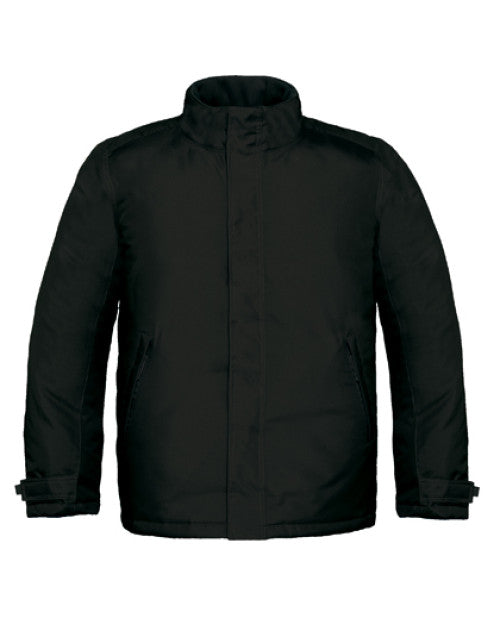 B&C COLLECTION - Men´s Jacket Real+ - Black