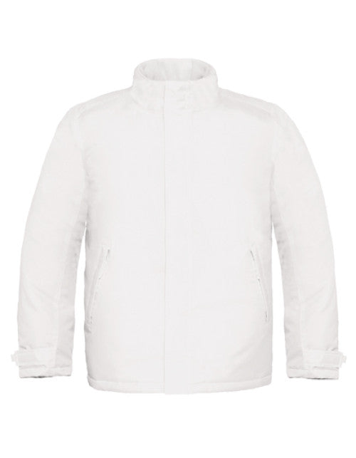 B&C COLLECTION - Men´s Jacket Real+ - White