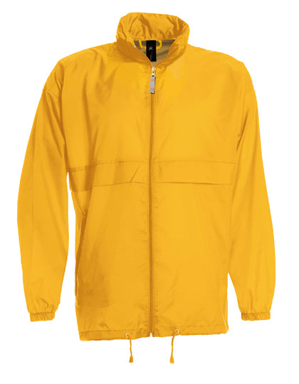 B&C COLLECTION - Unisex Jacket Sirocco - Gold S (uitverkoop)