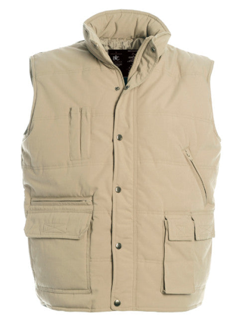 B&C COLLECTION - Unisex Bodywarmer Explorer - Beige