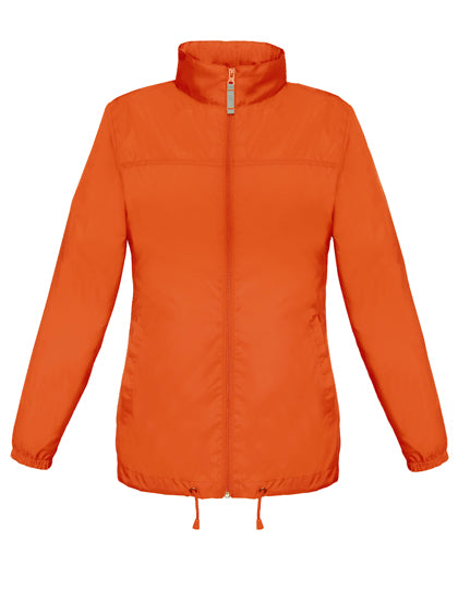 B&C COLLECTION - Women´s Jacket Sirocco - Orange S (uitverkoop)