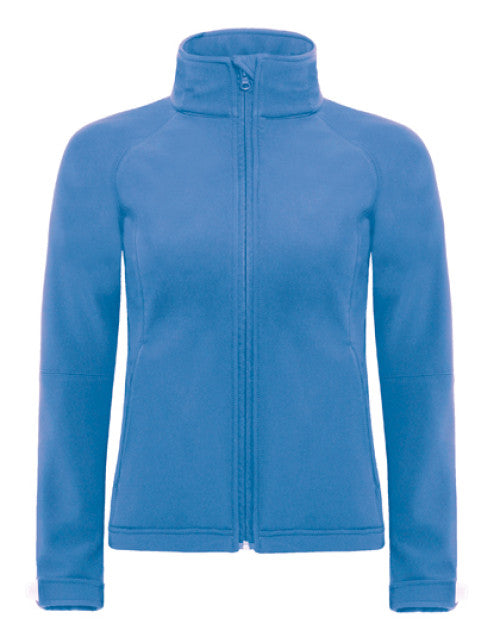 B&C COLLECTION - Women´s Hooded Softshell - Azure