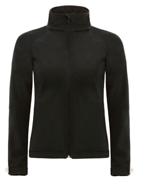B&C COLLECTION - Women´s Hooded Softshell - Black