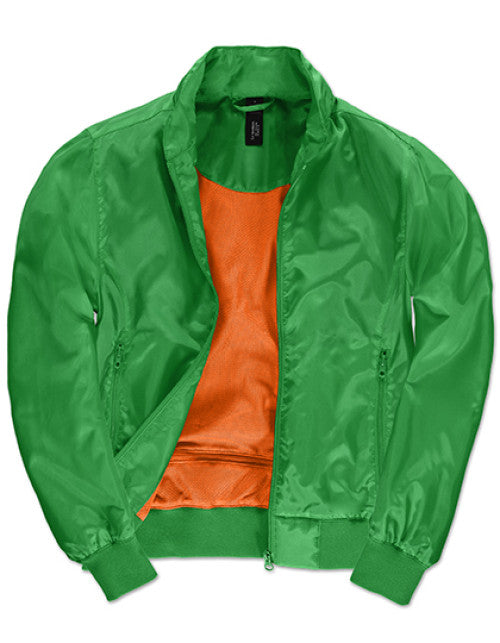 B&C COLLECTION - Women´s Jacket Trooper - Real Green / Neon Orange