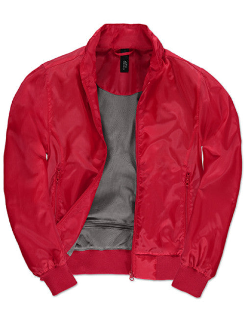 B&C COLLECTION - Women´s Jacket Trooper - Red / Warm Grey