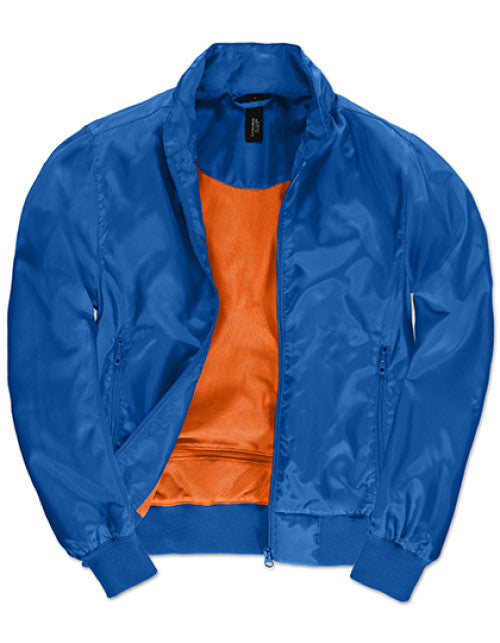 B&C COLLECTION - Women´s Jacket Trooper - Royal Blue / Neon Orange