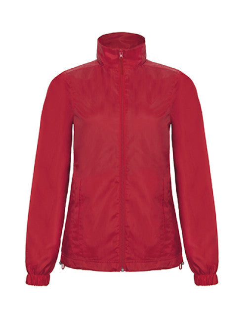 B&C COLLECTION - Women´s Windjacket ID.601 - Red