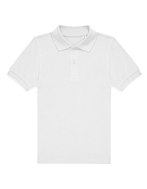 B&C BE INSPIRED - Kids My Polo 180 - White