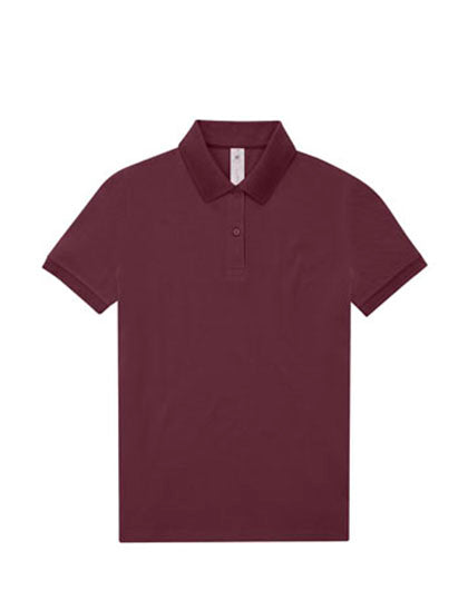 B&C BE INSPIRED - 180 My Dames Polo - Burgundy