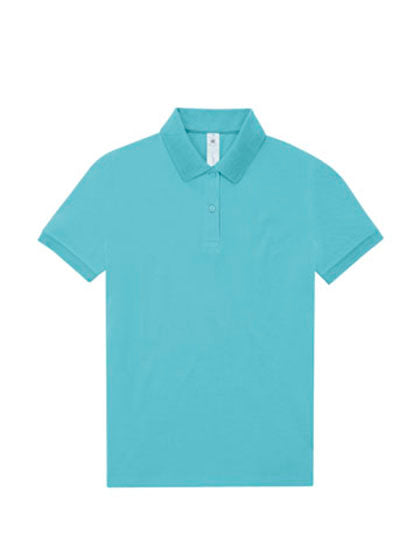 B&C BE INSPIRED - 180 My Dames Polo - Meta Turquoise