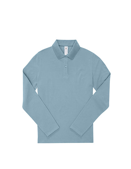 B&C BE INSPIRED - 210 My Dames Polo Lange Mouwen - Amalfi Blue