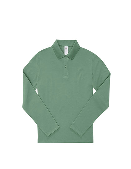 B&C BE INSPIRED - 210 My Dames Polo Lange Mouwen - Amalfi Green