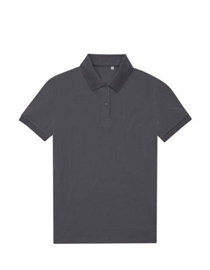 B&C BE INSPIRED - 65/35 Eco Dames Polo - Dark Grey (Solid)