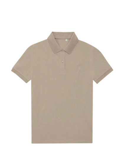 B&C BE INSPIRED - 65/35 Eco Dames Polo - Mastic