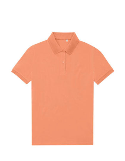 B&C BE INSPIRED - 65/35 Eco Dames Polo - Melon Orange