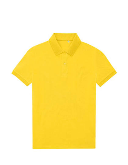 B&C BE INSPIRED - 65/35 Eco Dames Polo - Pop Yellow
