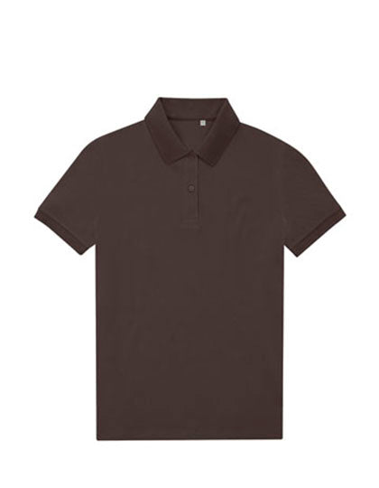 B&C BE INSPIRED - 65/35 Eco Dames Polo - Roasted Coffee