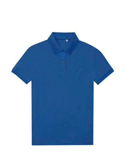 B&C BE INSPIRED - 65/35 Eco Dames Polo - Royal Blue